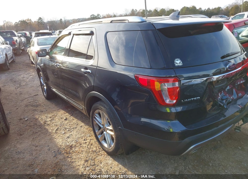 2017 FORD EXPLORER LIMITED VIN: 1FM5K7F87HGE26952