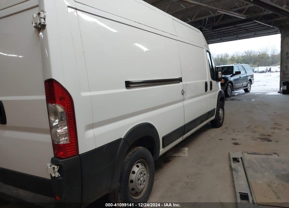 2021 RAM PROMASTER 2500 HIGH ROOF 159 WB VIN: 3C6LRVDG2ME544186
