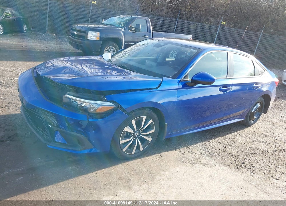 2022 HONDA CIVIC EX VIN: 2HGFE1F71NH317022