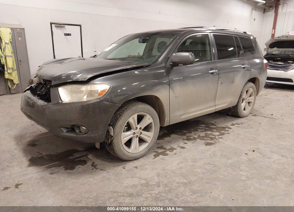 2008 TOYOTA HIGHLANDER LIMITED VIN: JTEES42A782081281