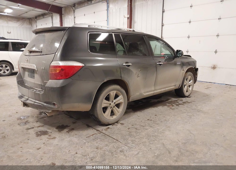 2008 TOYOTA HIGHLANDER LIMITED VIN: JTEES42A782081281