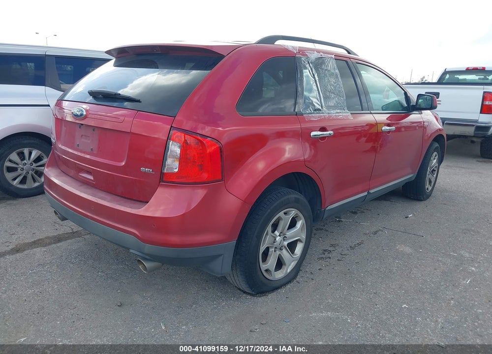 2011 FORD EDGE SEL VIN: 2FMDK3JC2BBA15697