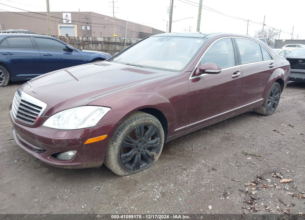 2007 MERCEDES-BENZ S 550 4MATIC VIN: WDDNG86X37A136430