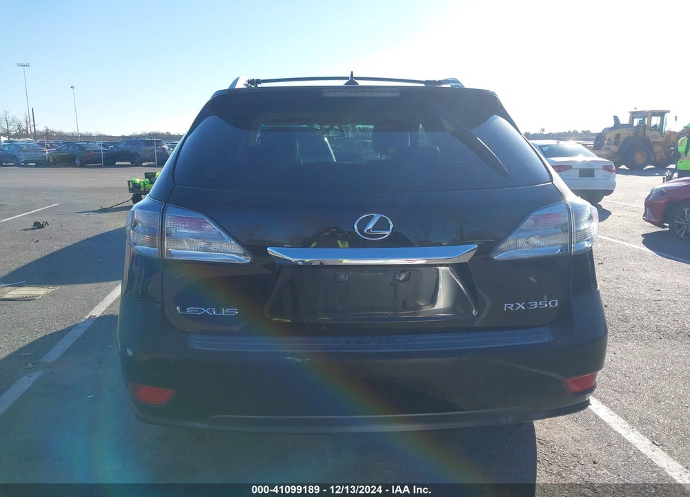 2010 LEXUS RX 350 VIN: 2T2BK1BA6AC061354