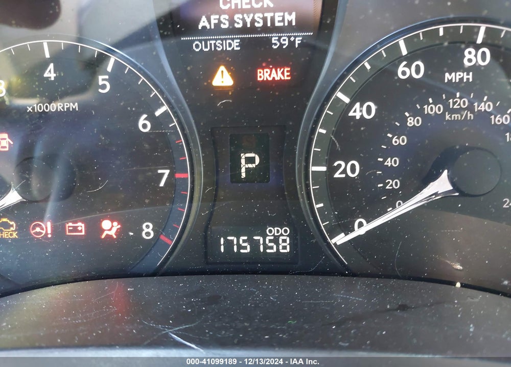 2010 LEXUS RX 350 VIN: 2T2BK1BA6AC061354