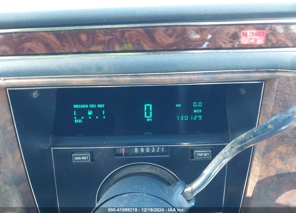 1990 CADILLAC BROUGHAM VIN: 1G6DW54Y1LR711061