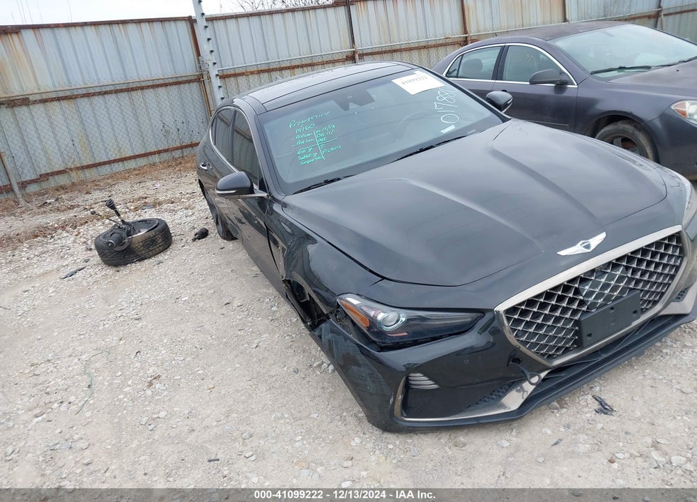 2019 GENESIS G70 3.3T ADVANCED VIN: KMTG34LE5KU017880