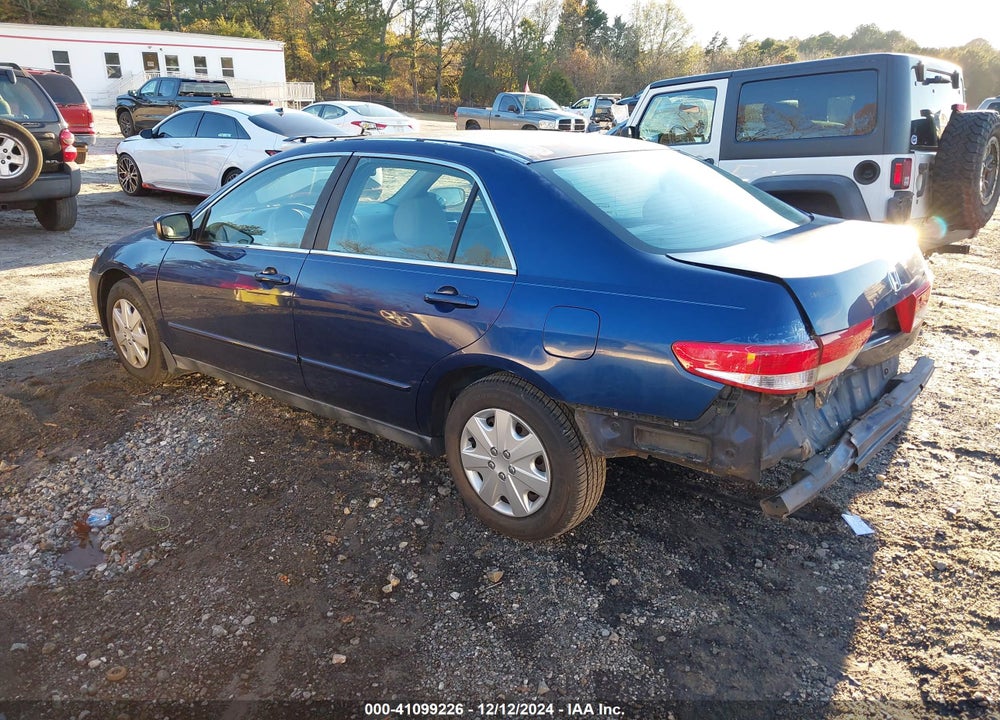 2004 HONDA ACCORD 2.4 LX VIN: 1HGCM56334A026223