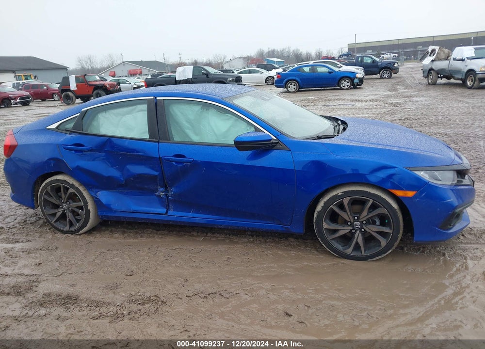 2020 HONDA CIVIC VIN: 2HGFC2F80LH580619