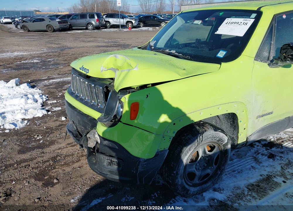 2018 JEEP RENEGADE SPORT 4X4 VIN: ZACCJBAB8JPJ47939
