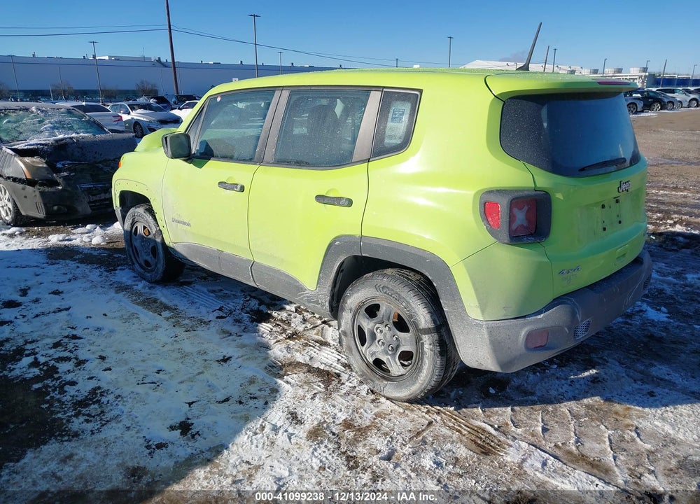 2018 JEEP RENEGADE SPORT 4X4 VIN: ZACCJBAB8JPJ47939