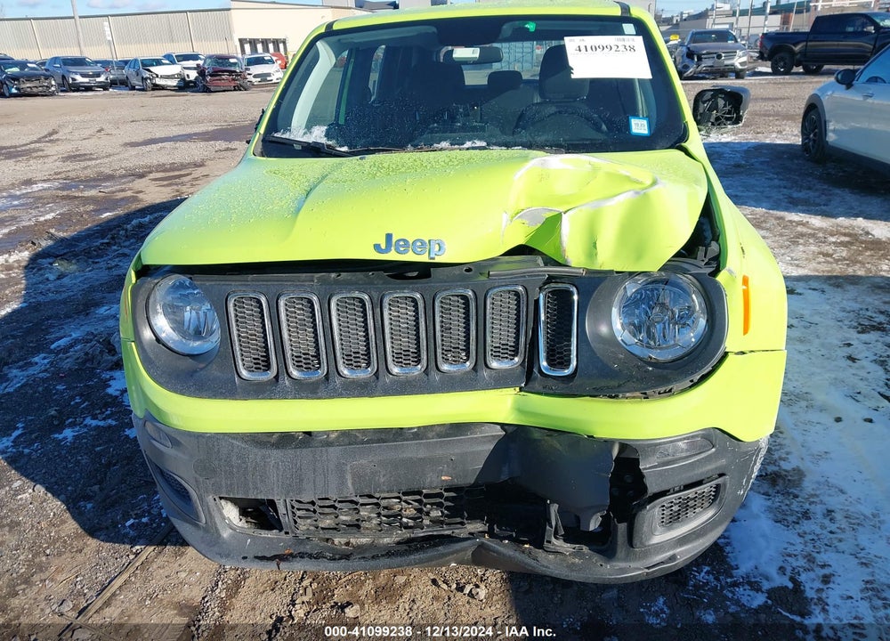 2018 JEEP RENEGADE SPORT 4X4 VIN: ZACCJBAB8JPJ47939