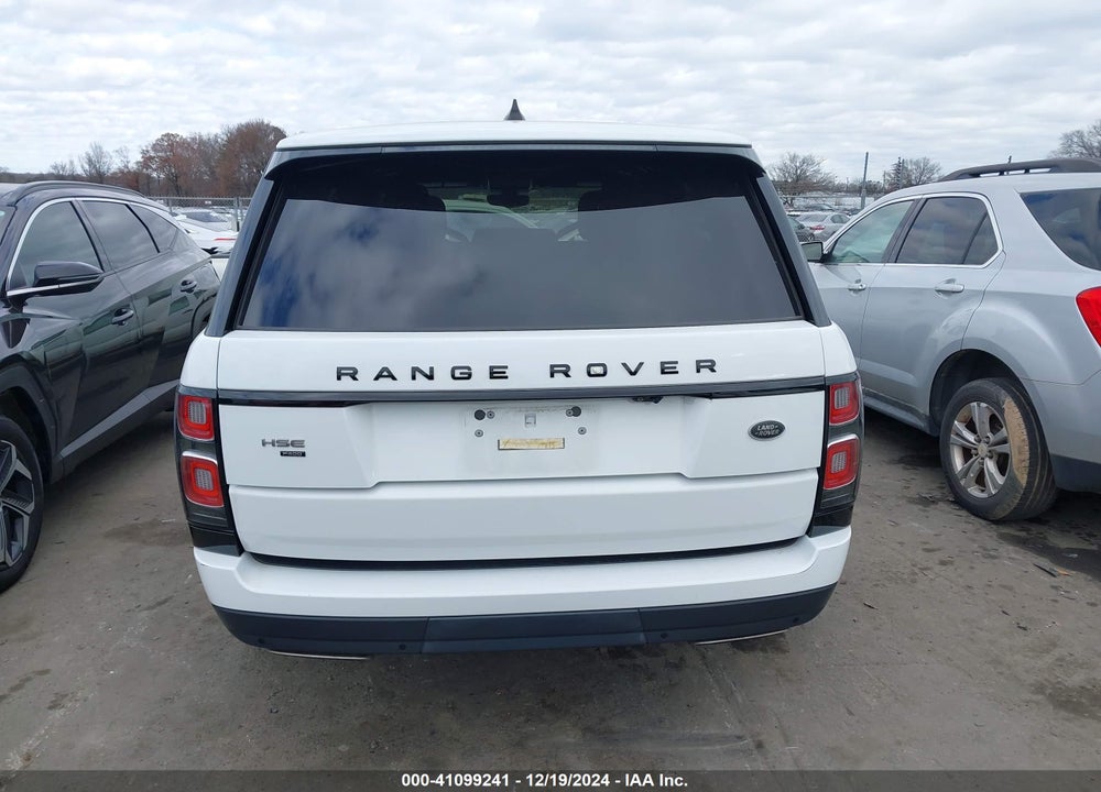 2020 LAND ROVER RANGE ROVER HSE VIN: SALGS2RU5LA408169