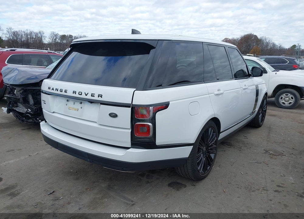 2020 LAND ROVER RANGE ROVER HSE VIN: SALGS2RU5LA408169