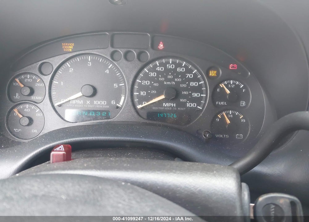 2003 CHEVROLET BLAZER LS VIN: 1GNDT13X13K166664