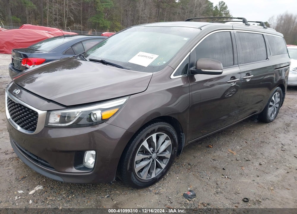 2016 KIA SEDONA SX VIN: KNDMC5C11G6128863