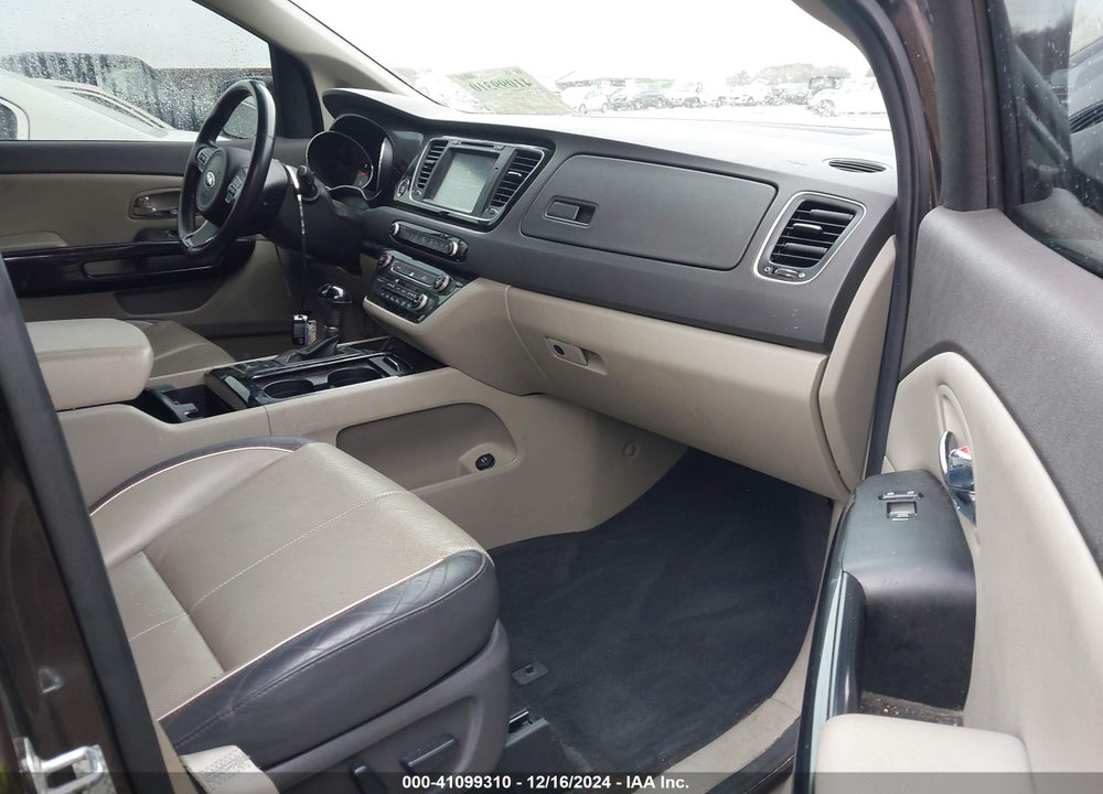 2016 KIA SEDONA SX VIN: KNDMC5C11G6128863