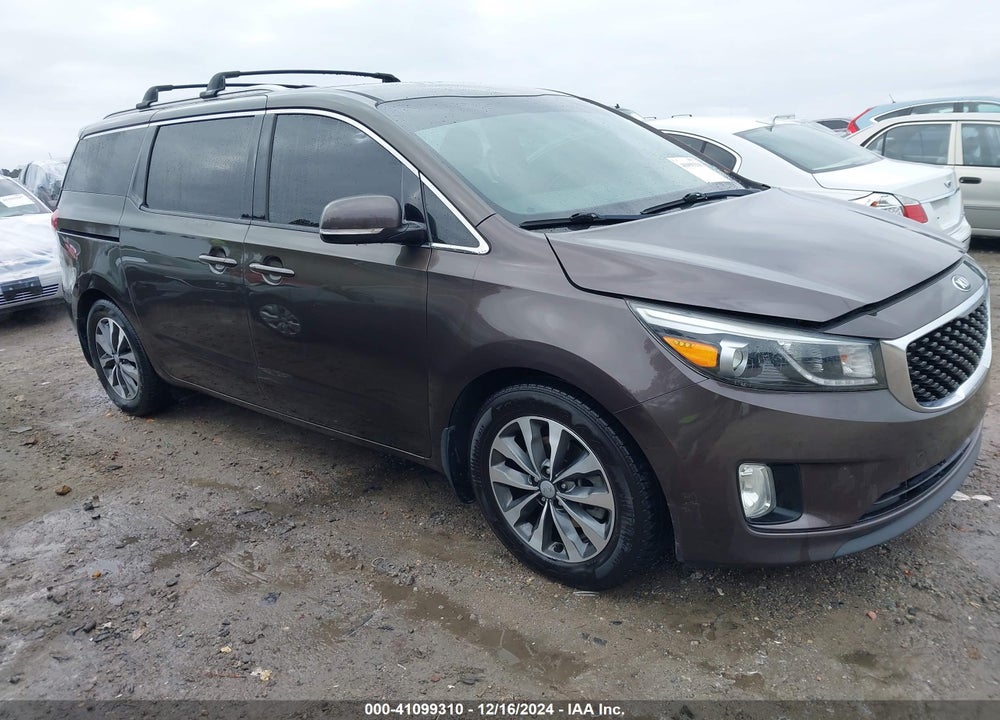 2016 KIA SEDONA SX VIN: KNDMC5C11G6128863