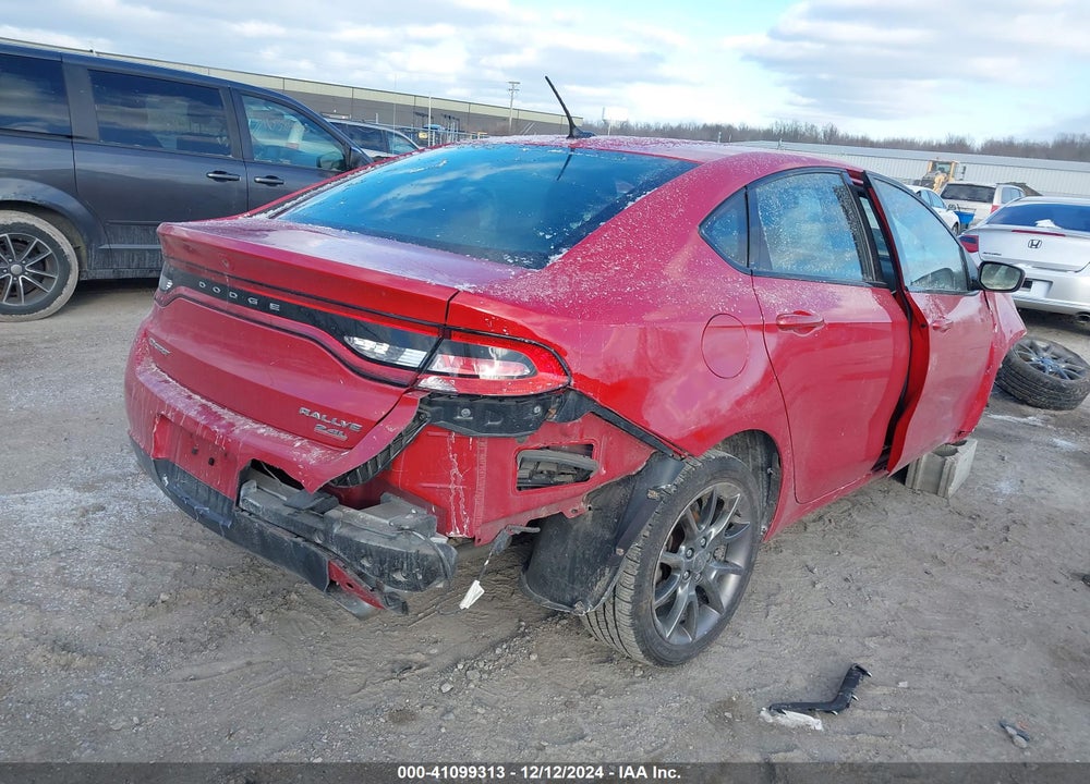 2014 DODGE DART SXT VIN: 1C3CDFBB9ED878081