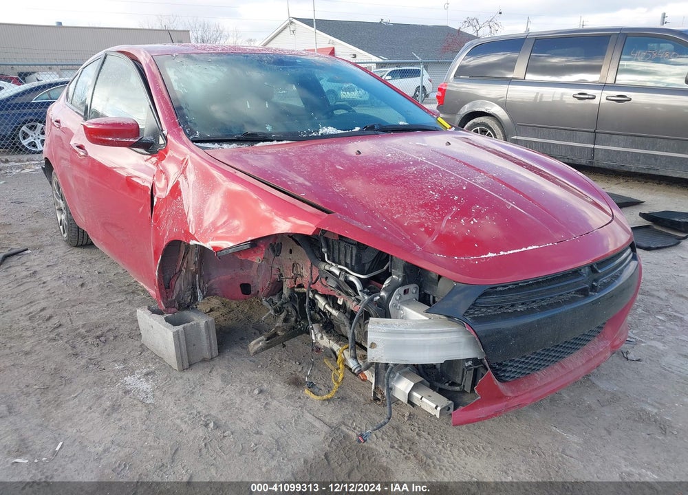 2014 DODGE DART SXT VIN: 1C3CDFBB9ED878081