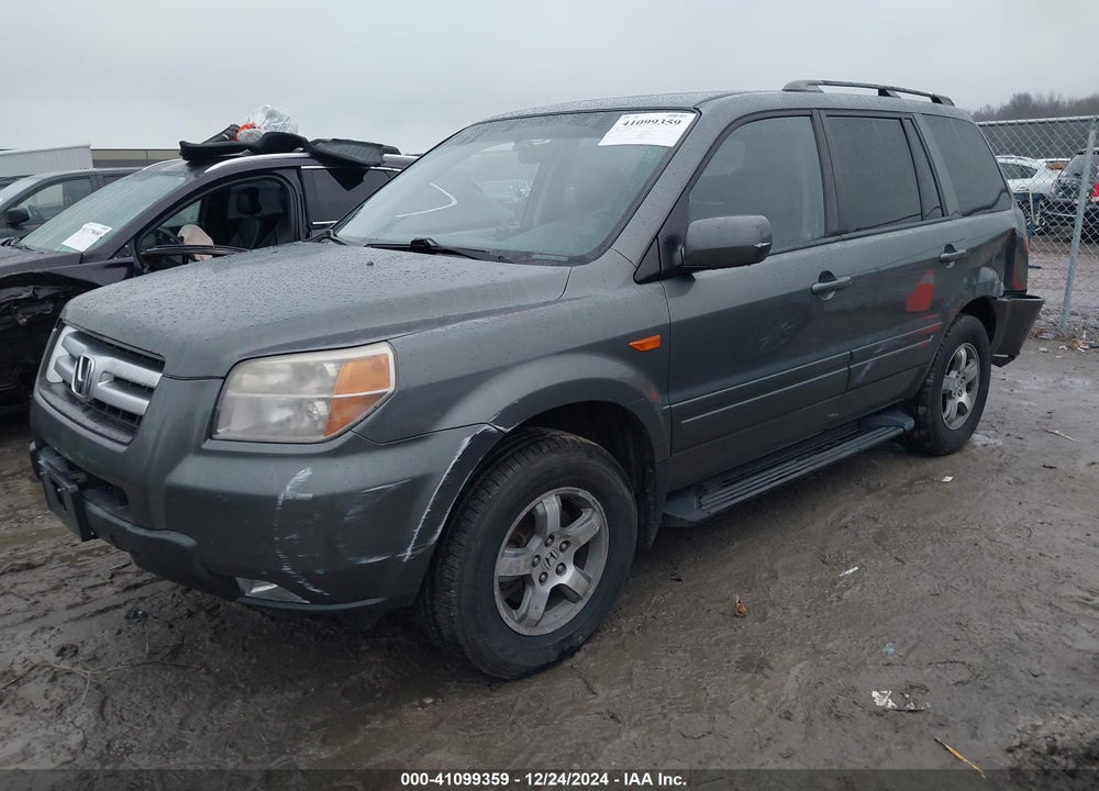 2008 HONDA PILOT EX-L VIN: 5FNYF18568B032245