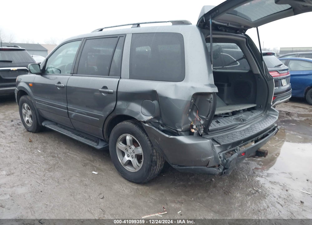 2008 HONDA PILOT EX-L VIN: 5FNYF18568B032245