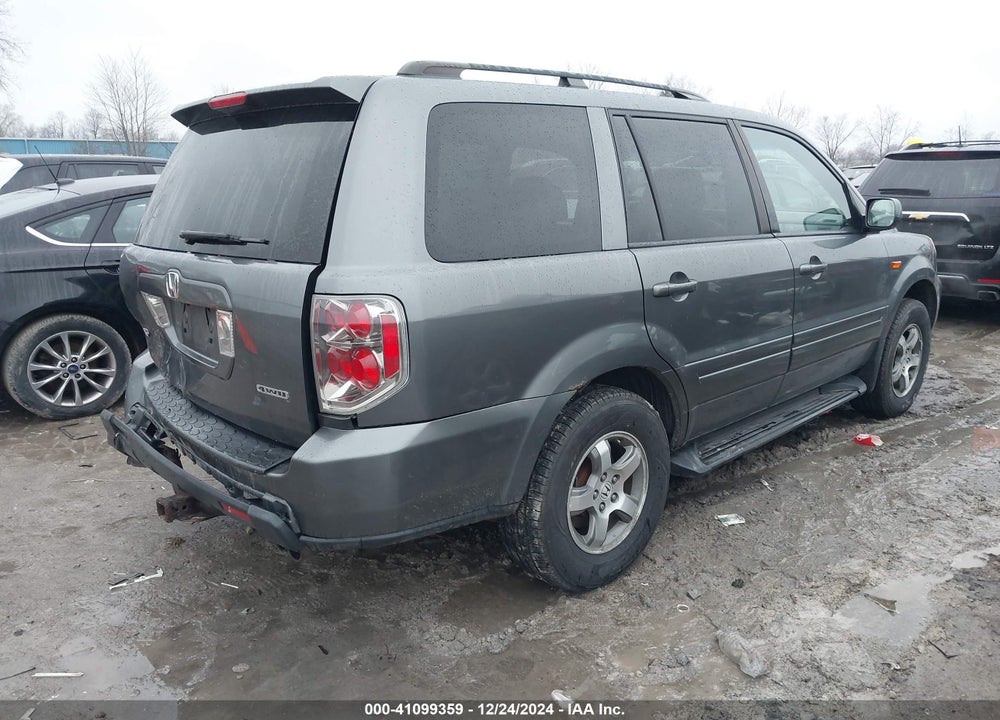 2008 HONDA PILOT EX-L VIN: 5FNYF18568B032245