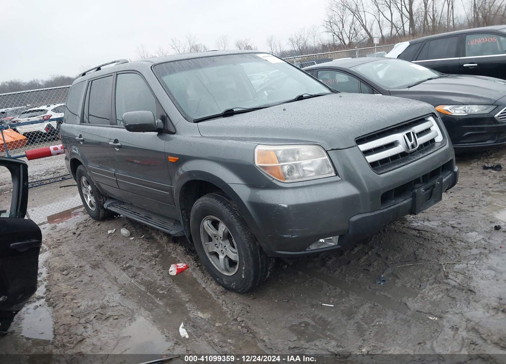 2008 HONDA PILOT EX-L VIN: 5FNYF18568B032245