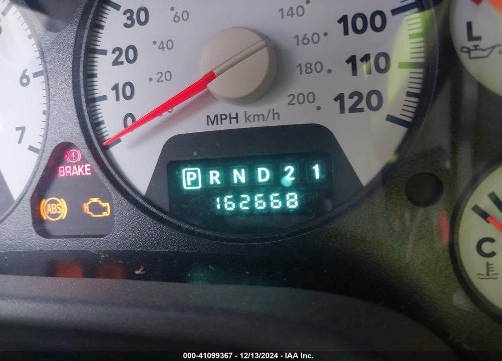 2007 DODGE RAM 1500 SLT/TRX4 OFF ROAD/SPORT VIN: 1D7HU18297J560855