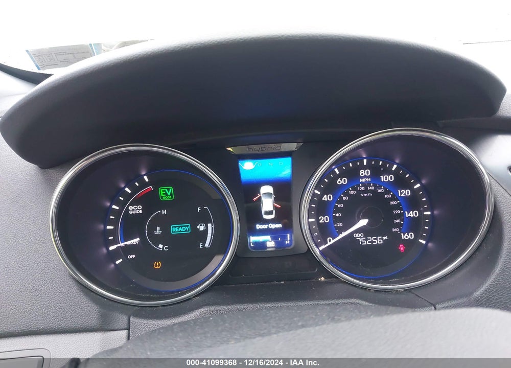 2013 HYUNDAI SONATA HYBRID VIN: KMHEC4A42DA086719