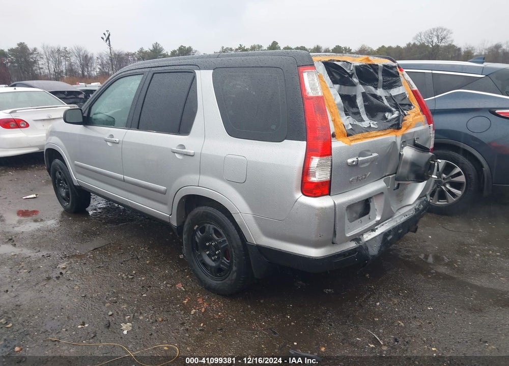 2005 HONDA CR-V LX VIN: SHSRD785X5U332596
