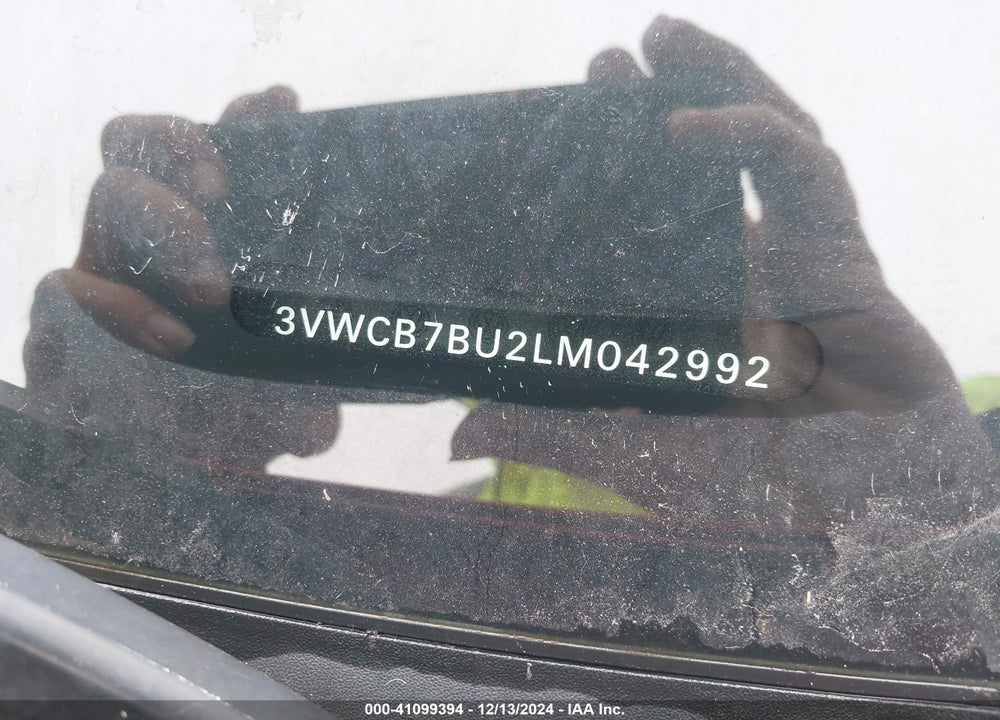 2020 VOLKSWAGEN JETTA VIN: 3VWCB7BU2LM042992