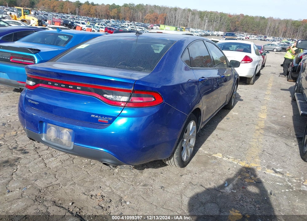 2013 DODGE DART RALLYE VIN: 1C3CDFBH4DD134326