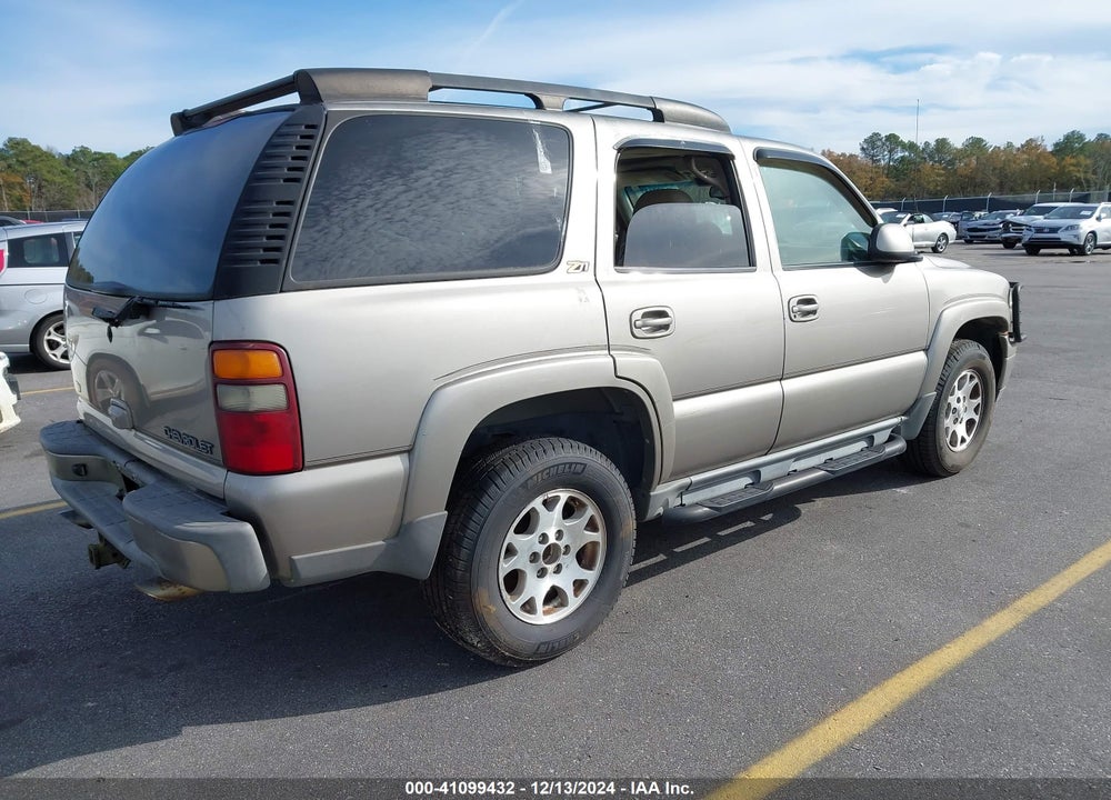 2002 CHEVROLET TAHOE Z71 VIN: 1GNEK13Z72R215588