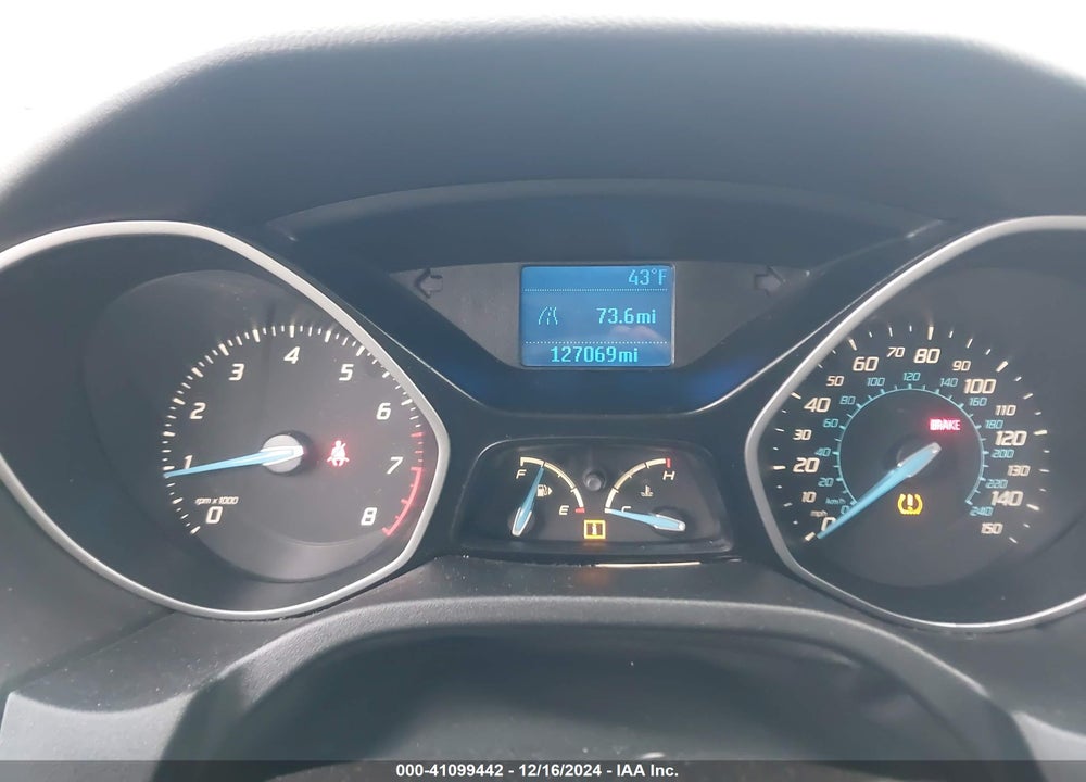2012 FORD FOCUS VIN: 1FAHP3E22CL433824