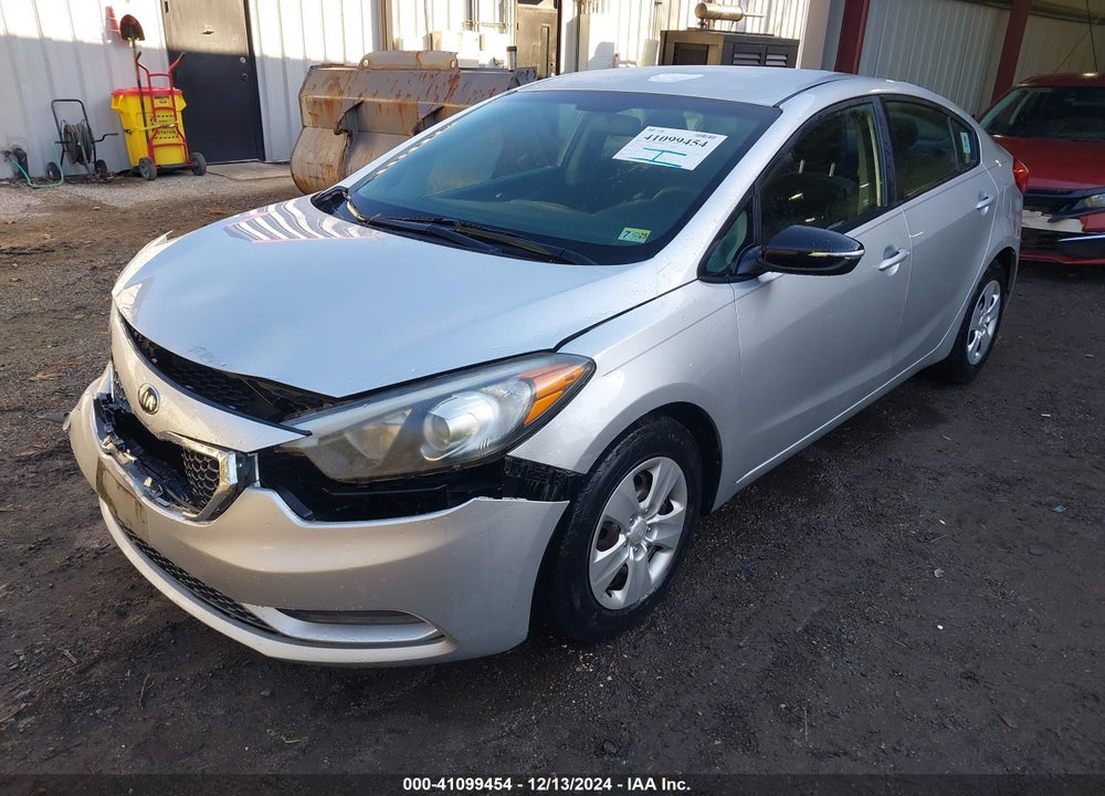2015 KIA FORTE LX VIN: KNAFX4A62F5288922