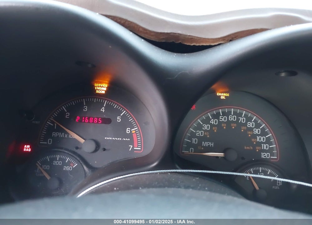 2002 PONTIAC GRAND AM SE1 VIN: 1G2NF52E02M631082