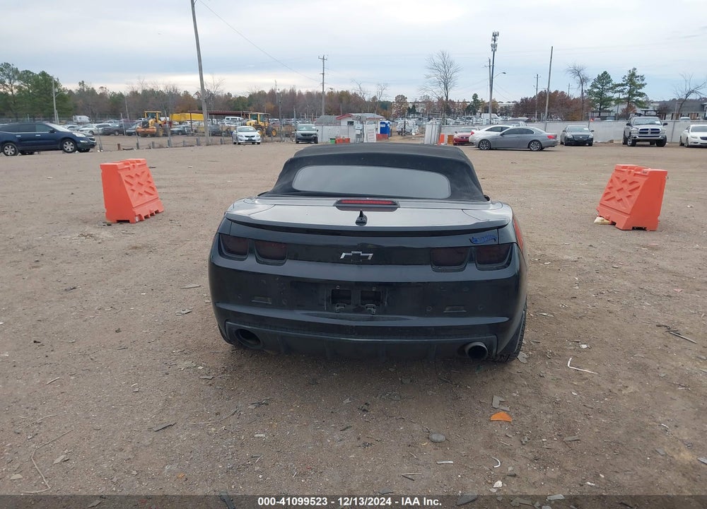 2011 CHEVROLET CAMARO 2SS VIN: 2G1FK3DJ6B9160586