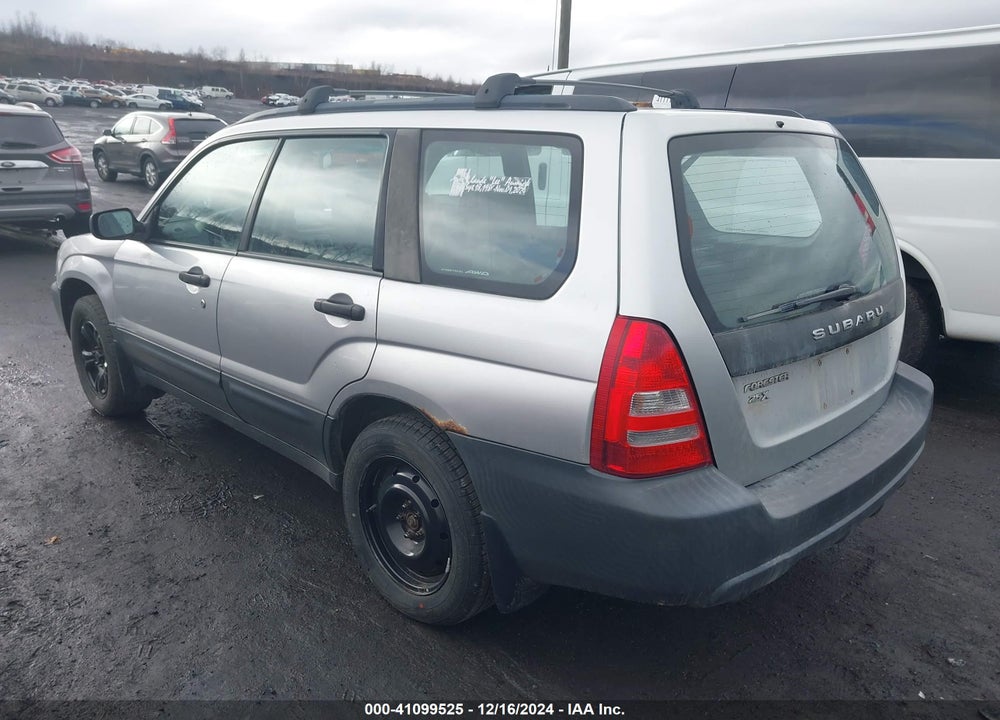 2005 SUBARU FORESTER 2.5X VIN: JF1SG63675H755409
