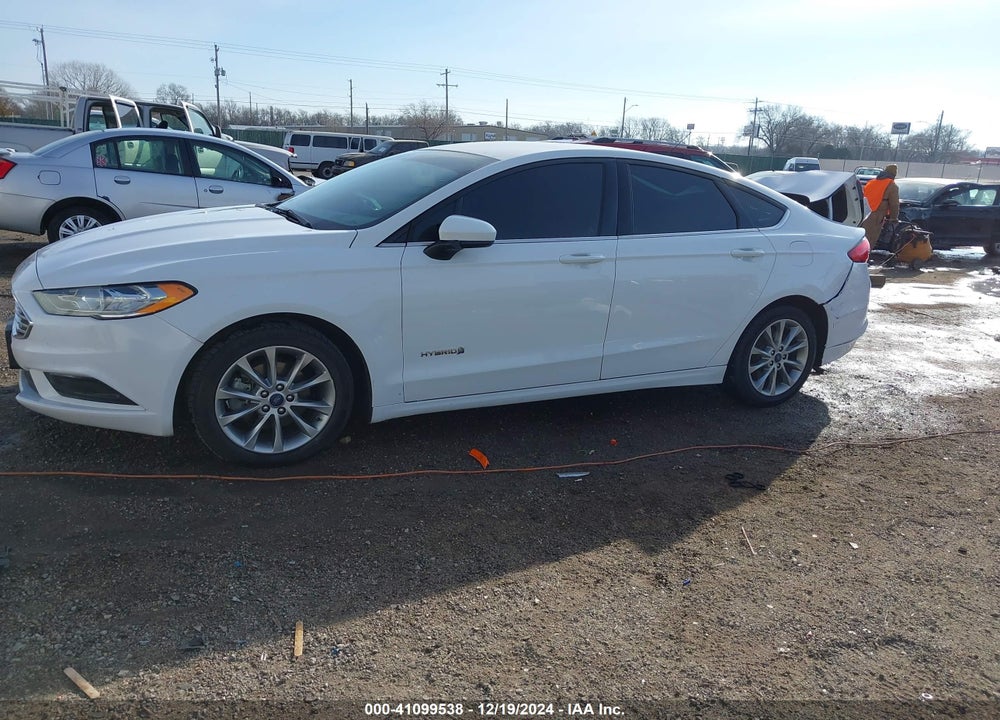 2017 FORD FUSION HYBRID VIN: 3FA6P0LU6HR355129