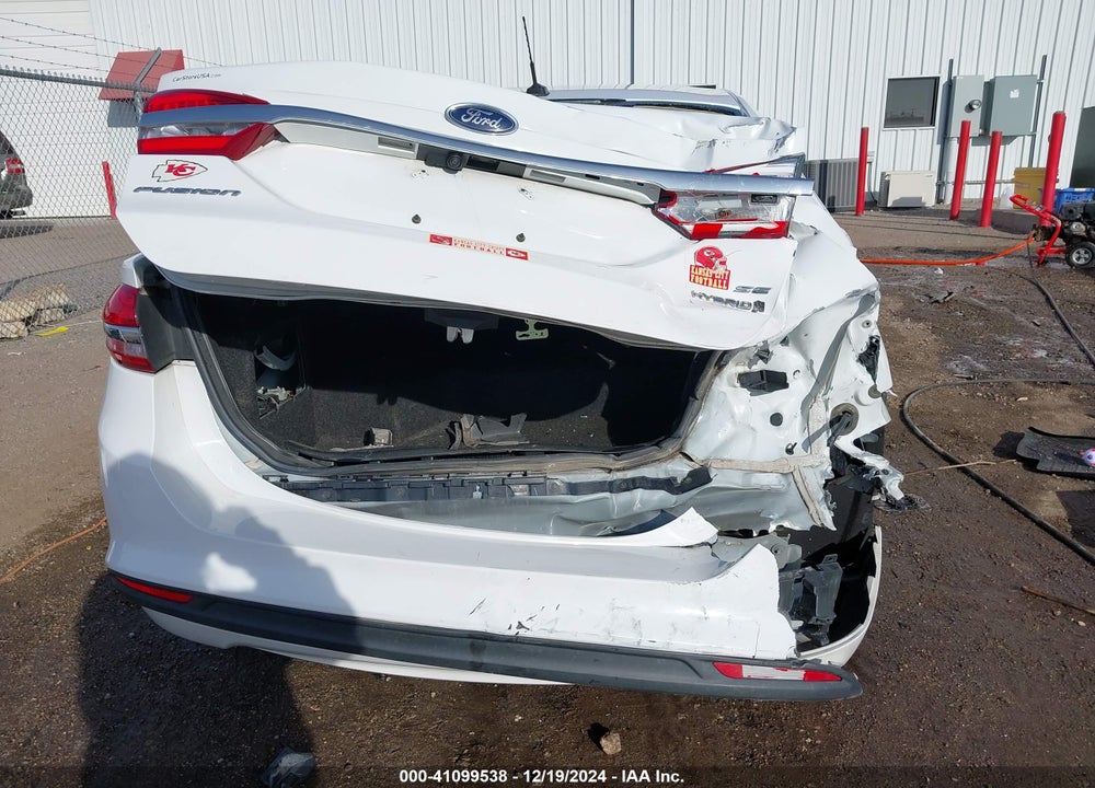 2017 FORD FUSION HYBRID VIN: 3FA6P0LU6HR355129