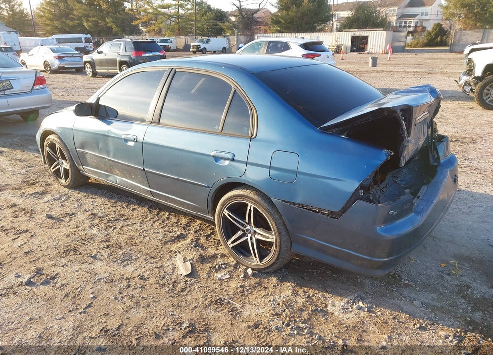 2004 HONDA CIVIC EX VIN: 2HGES26754H569168