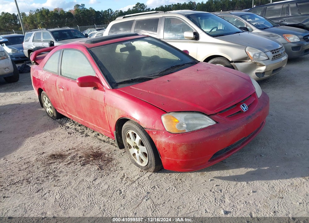 2003 HONDA CIVIC EX VIN: 1HGEM22963L037981