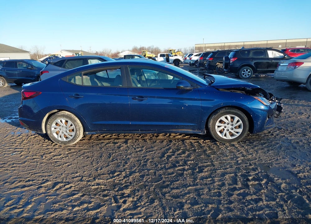 2019 HYUNDAI ELANTRA VIN: 5NPD74LF5KH496276