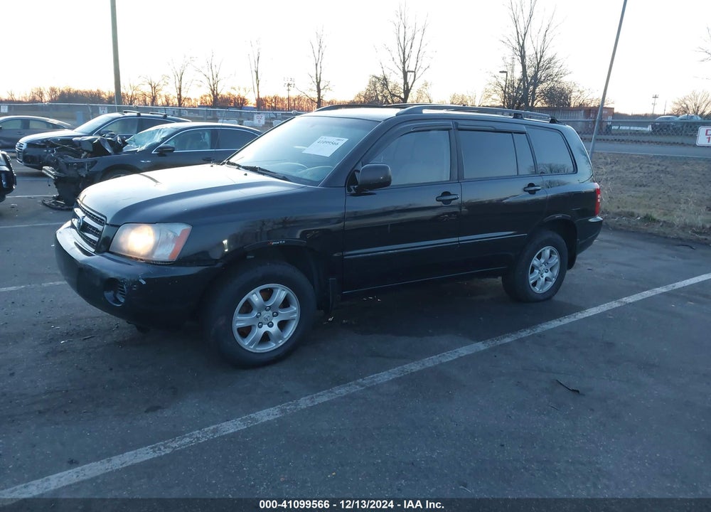 2003 TOYOTA HIGHLANDER V6 VIN: JTEHF21A330100176