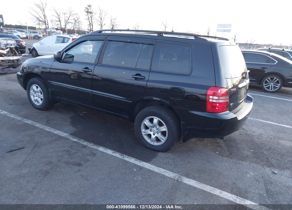 2003 TOYOTA HIGHLANDER V6 VIN: JTEHF21A330100176