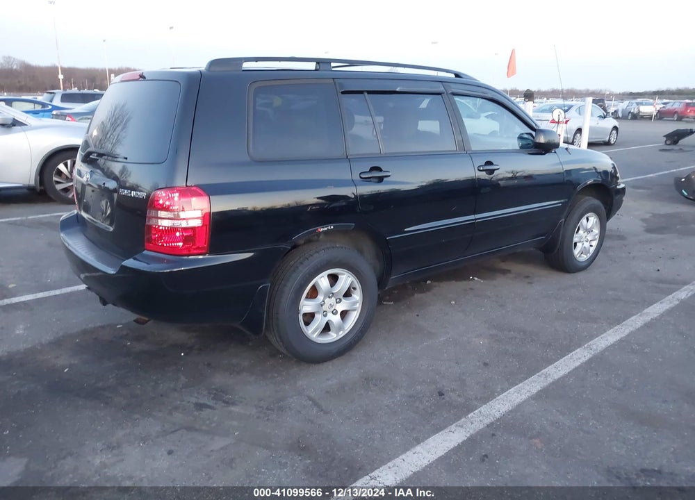 2003 TOYOTA HIGHLANDER V6 VIN: JTEHF21A330100176