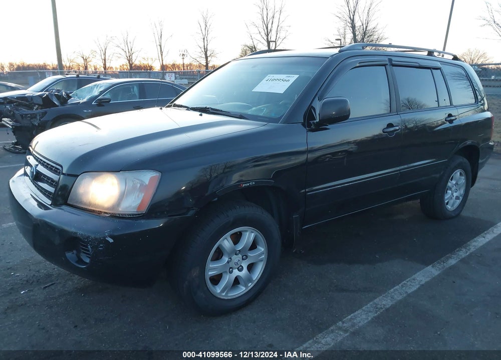 2003 TOYOTA HIGHLANDER V6 VIN: JTEHF21A330100176
