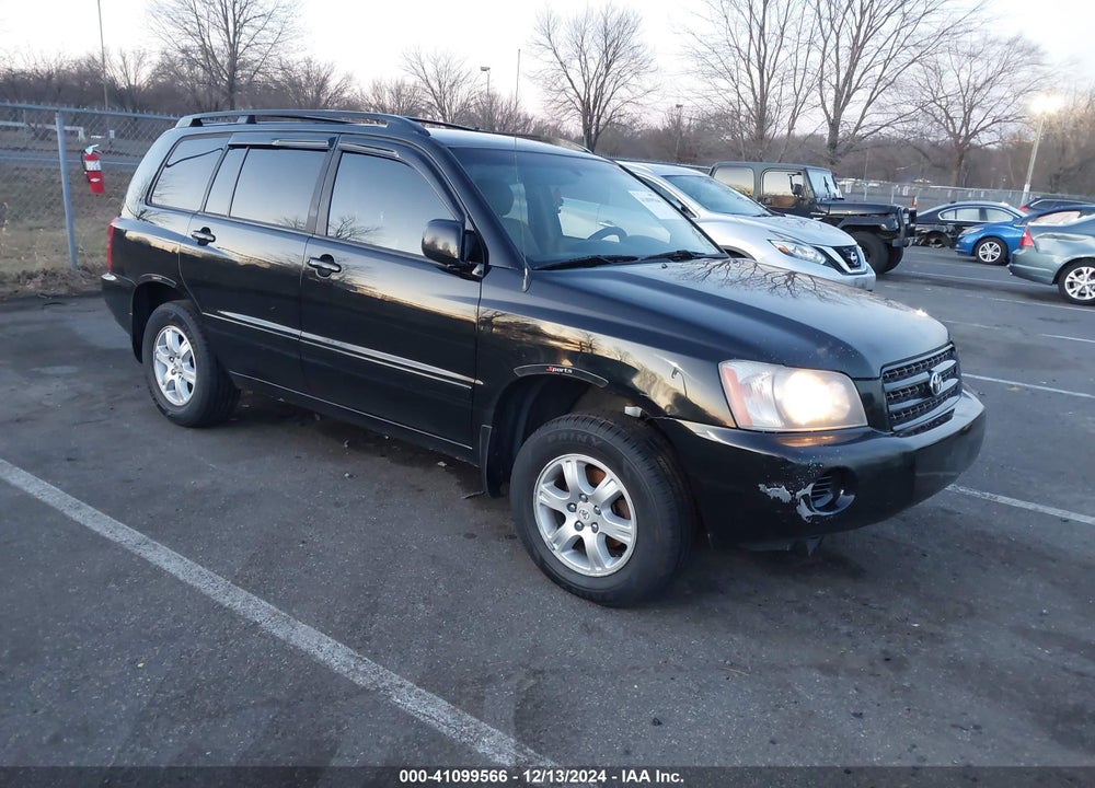2003 TOYOTA HIGHLANDER V6 VIN: JTEHF21A330100176