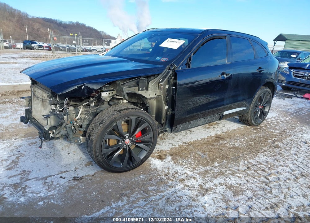 2018 JAGUAR F-PACE S VIN: SADCM2FV6JA284945